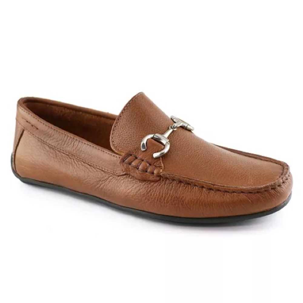 SOLD OUT Marc Joseph Cognac Leather Loafers